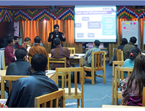 Supporting high-quality assessment in Bhutan